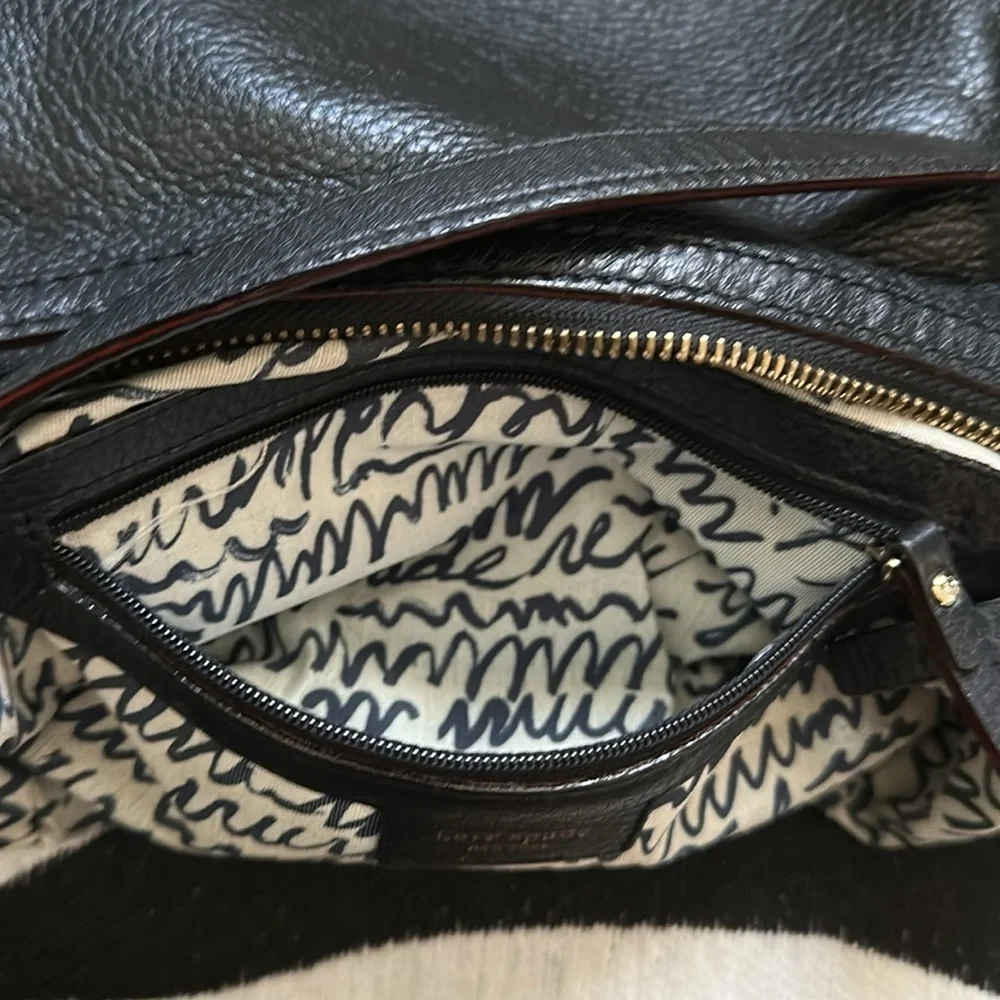 kate spade NEW YORK Black Leather Shoulder Bag